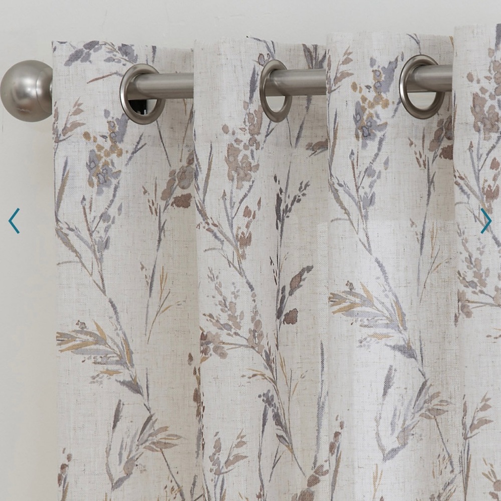 Corona Curtain Abeil Grommet top 
curtain panels Size - 50”W X 95”L